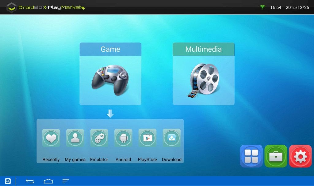 3-DBPM-Game menu