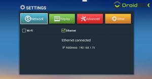 T8 Settings First Network