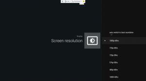 T8-S Plus Screen Resolution Clicked