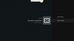 T8-S Plus Screen Position Clicked