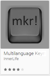 MKR Result in Google's Play Store Multilanguage Keymap Redefiner